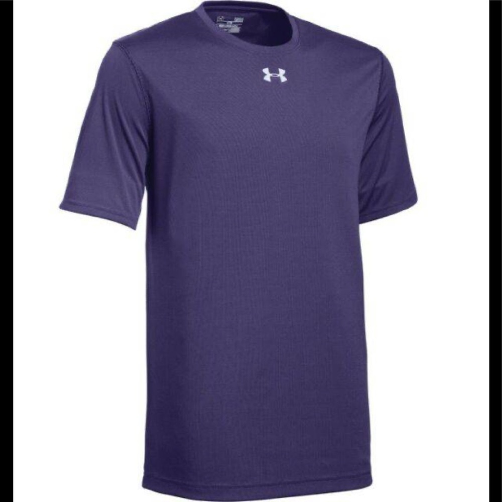 Under Armour Men's Purple 2.0 Locker Tee, Size XXL - Picture 2 of 3